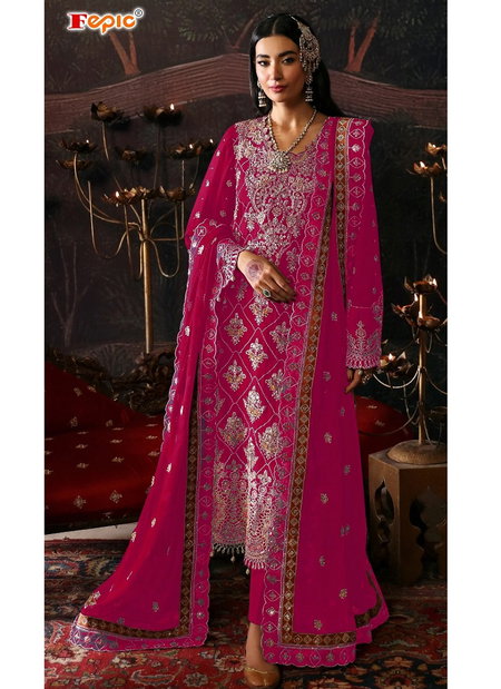 Rosemeen By Fepic Chinon With Heavy Embroidered Work Pakistani Salwar Kameez Online Wholesale